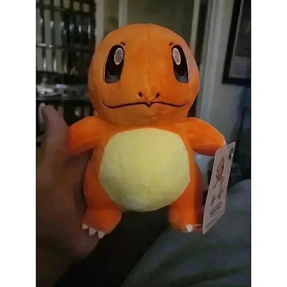Pokemon Charmander Plush Toy 8" NWT New A1 Excellent Pocket Monster - Picture 1 of 7